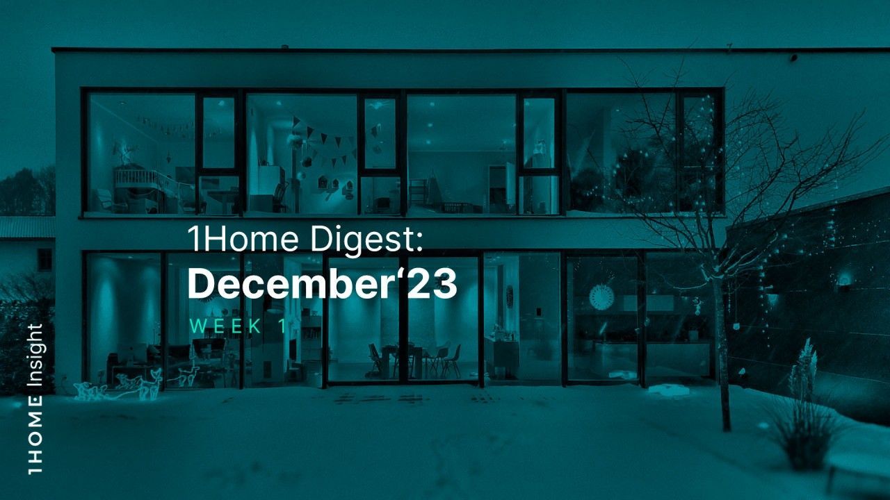 1Home Digest: Dezember '23 - Woche 1