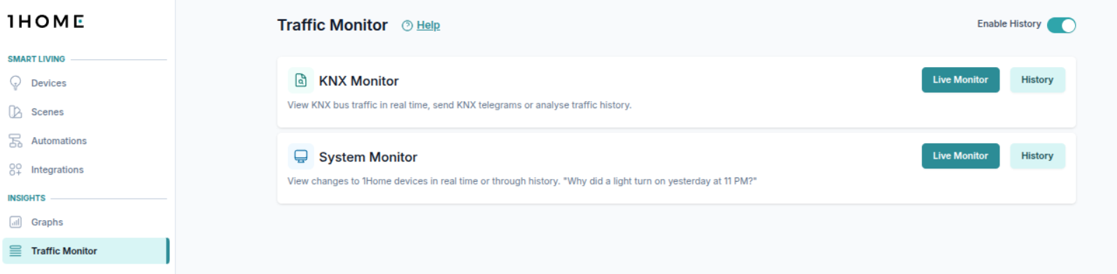 Seleccione su monitor de tráfico