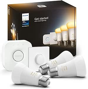 Philips Hue White Ambiance E27 Starter Set