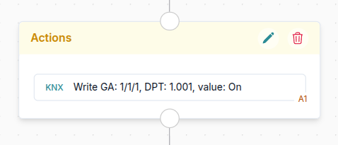 Read KNX group address