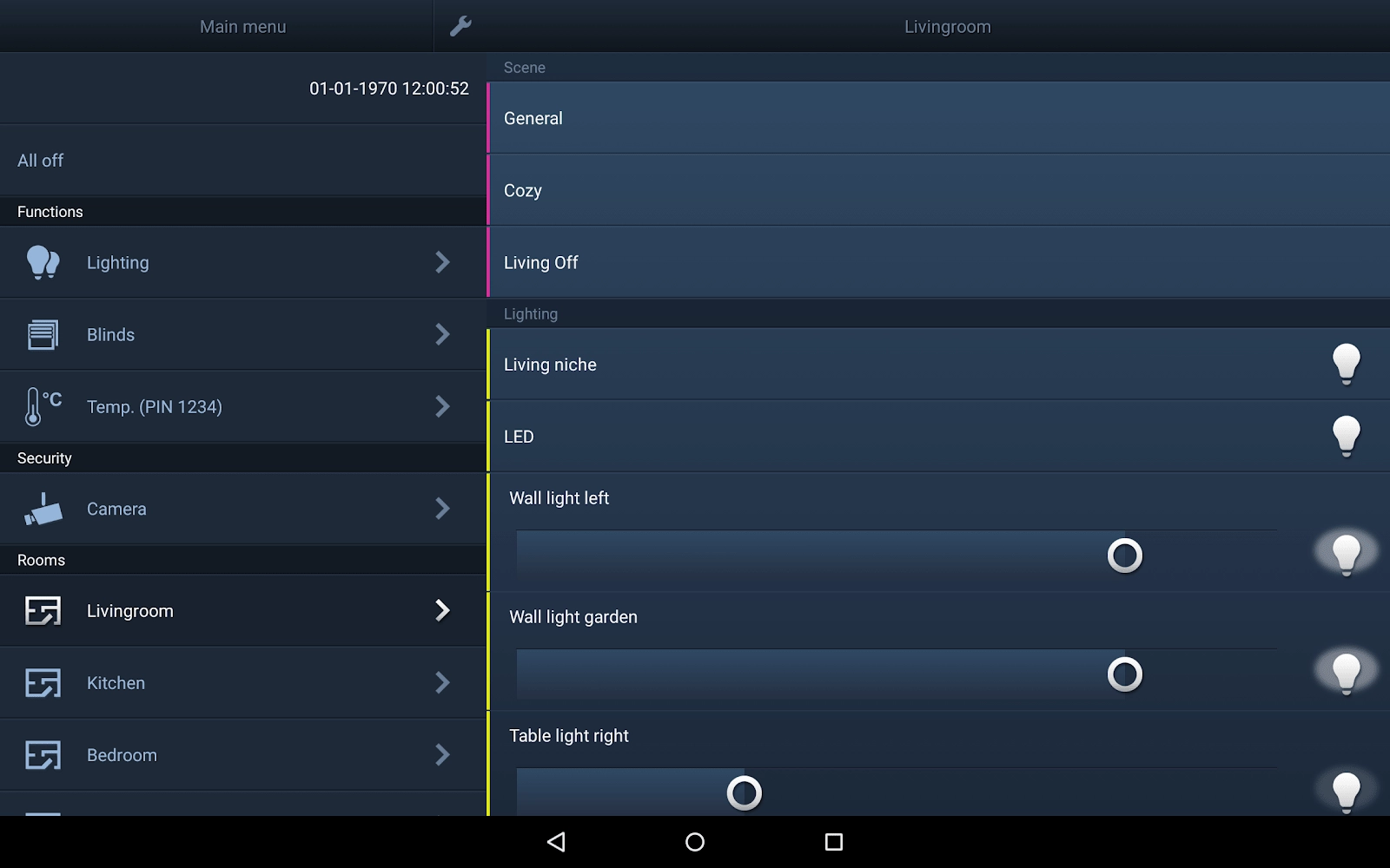 Other KNX visualisation options with 1Home