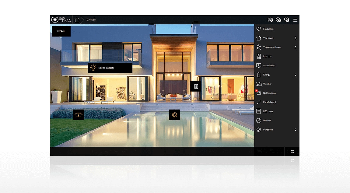 Other KNX visualisation options with 1Home