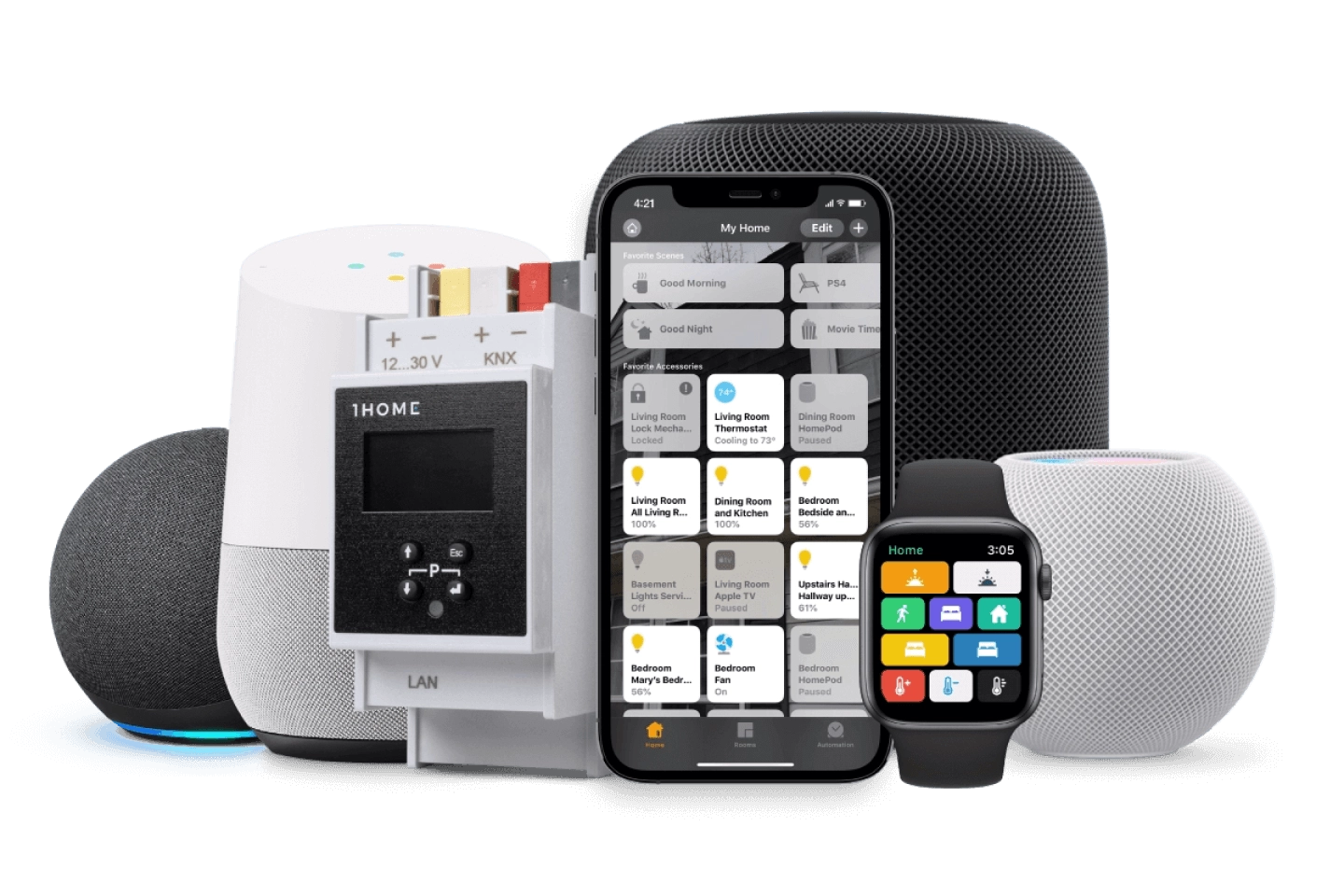 1Home modern control for modern KNX users