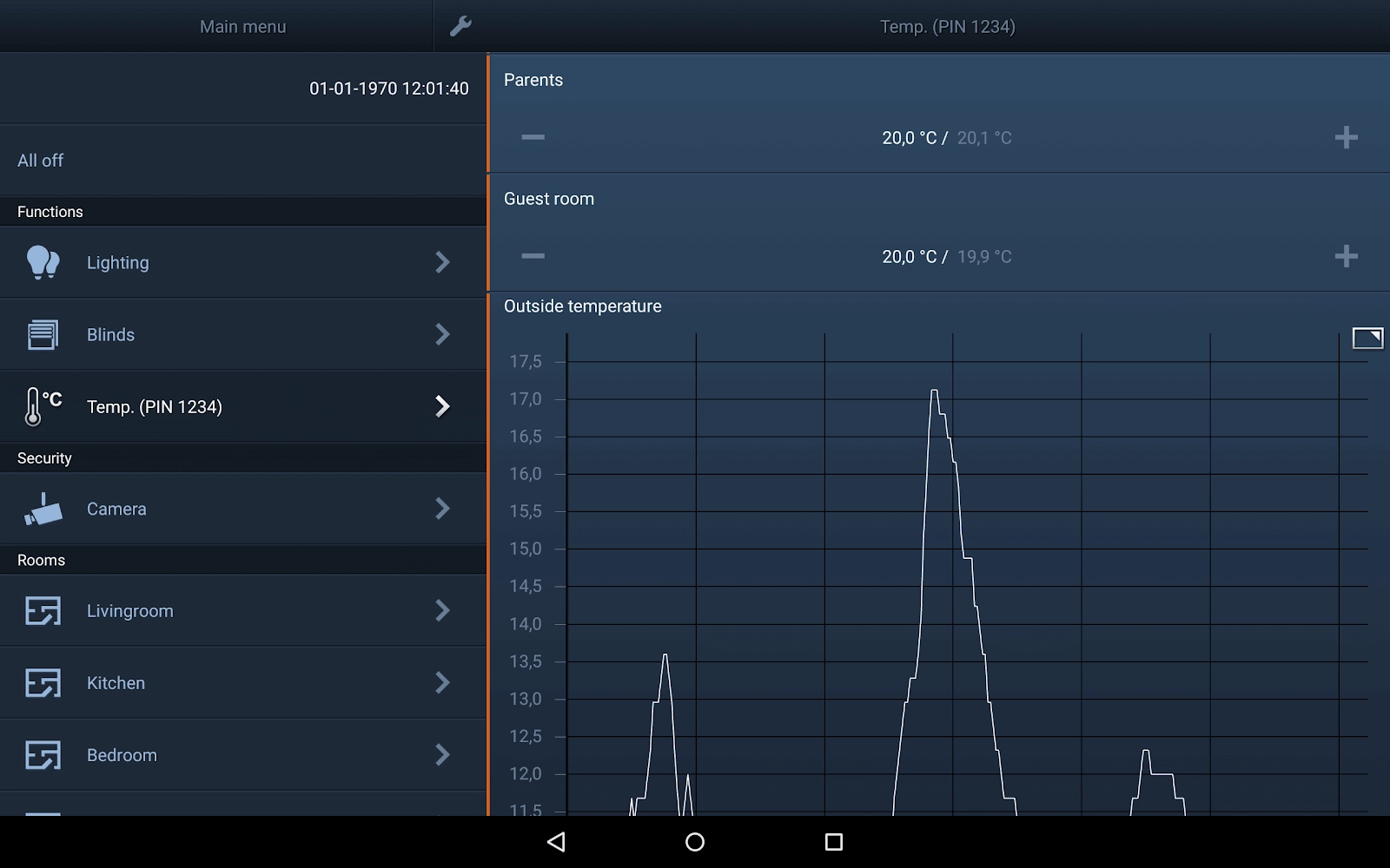 Other KNX visualisation options with 1Home